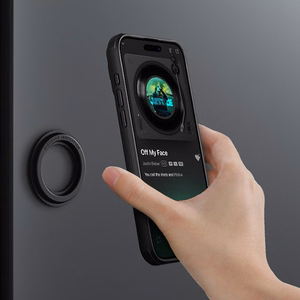 Nillkin CamShield Pro magnētiskais viedtālruņa apvalks iPhone 15 Plus ar kameras aizsardzību - zaļš