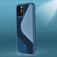 S-Case elastīgs aizsargapvalks TPU apvalks Huawei P Smart 2020 zils