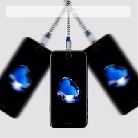 Spraudņa adapteris magnētiskajam USB kabelim Lightning sudraba