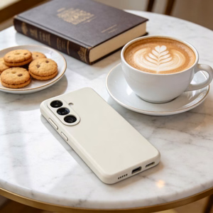 Tech-Protect Silikona MagSafe Maciņš for Samsung Galaxy S26 - bēšs