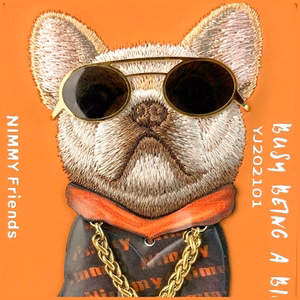 Nimmy Glasses Cool Dog iPhone 17 Pro macins - oranzs
