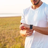 Dux Ducis siksniņa (bruņota versija) Apple Watch Ultra, SE, 9, 8, 7, 6, 5, 4, 3, 2, 1 (49, 45, 44, 42 mm) silikona magnētiskā aproce zila