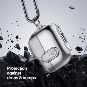 DUX DUCIS SECI – aizsargapvalks Samsung Galaxy Buds 3 / Buds 3 Pro austiņām, caurspīdīgs