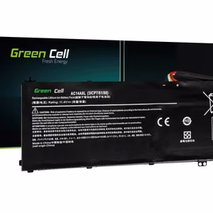 Green Cell AC54 AC14A8L AC15B7L akumulators Acer Aspire Nitro V15/V17/VX/Spin 3, 3800 mAh, 11.4 V
