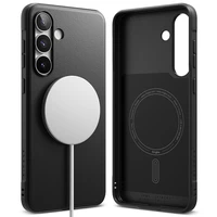 Ringke Onyx magnētiskais MagSafe viedtālruņa apvalks Samsung Galaxy S25 FE - melns