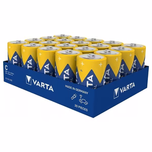 VARTA Alkaline Battery R14 (Type C) Industrial Pro 20 pcs