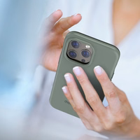 Viedtālruņa apvalks iPhone 13 Pro – ar MagSafe, izturīgs pret kritieniem, melns (PC0113-MFM-GN)