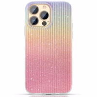 Kingxbar Travel Series grezns elegants viedtālruņa apvalks iPhone 13 Pro oranžs (Saulriets)