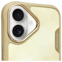 Nimmy Lielās acis mājdzīvnieks 2.0 Kaķa viedtālruņa apvalks iPhone 16 - zaļš