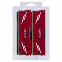 AFOX GAMING DDR4 2X16GB 3200MHZ CL16 RANK1 XMP2 sarkans