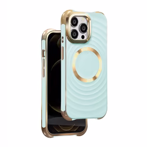 Circle Glam Magnētiskais viedtālruņa apvalks iPhone 14 Pro 6,1" piparmētru