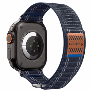 Spigen WBF0 ремешок для Apple Watch 44 / 45 / 46 / 49 mm — темно-синий