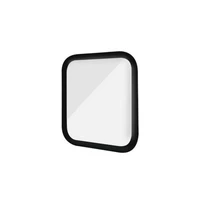 PanzerGlass Izliekts rūdītais stikls Apple Watch 7 45mm - melns