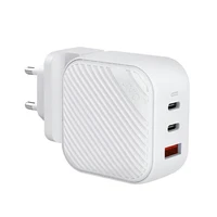 Uniq Verge Pro 66W GaN USB-C sienas lādētājs - balts