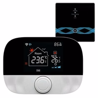 TUYA Programmable Heating Thermostat priekš Gas Boiler, Wi-Fi, RF, 3A