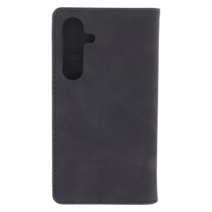 Viedais Suede maciņš for Samsung Galaxy S25 melns
