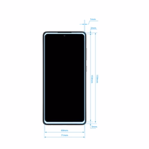 Crong 7D Nano Flexible Glass 9H visu ekrānu pārklājošs hibrīdstikls Samsung Galaxy A72