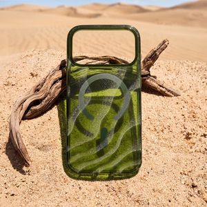 „Tecto Shield Desert Mag“ vāciņš modelim iPhone 16 6,1", tumši olīvzaļš