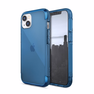 Raptic X-Doria Air viedtālruņa apvalks iPhone 14 bruņots zils
