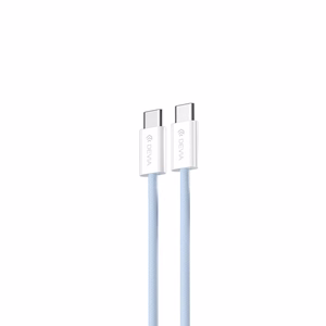 Devia kabelis Smart EC325 PD USB-C - USB-C 1,0 m 60W 3A melns