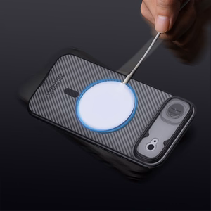Nillkin CamShield Pro MagSafe saderīgs apvalks iPhone 17 Air - caurspīdīgs, melns