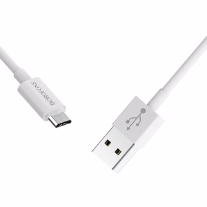 Borofone Kabelis BX22 Bloom - USB uz Micro USB - 2,4A, 1 metrs, balts