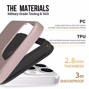 Vmax Triangle viedtālruņa apvalks iPhone 16 6,1" rozā zelts