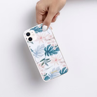 Crong Flower maciņš - iPhone 12 Mini maciņš (pattern 01)
