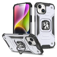 Wozinsky Ring Armor viedtālruņa apvalks iPhone 15 Plus - sudraba