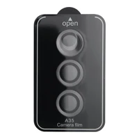 Kameras aizsargs 9H, paredzēts SAMSUNG A35, melns