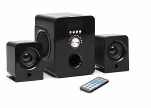 Bluetooth skaļruņi Platinet (PSBB) (AUX, FM, TF karte) melni
