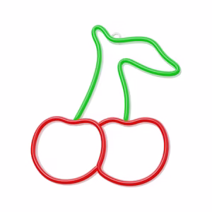 Neolia NNE23 Cherry Neon LED Light Green/Red