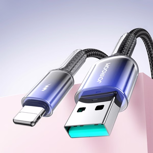 Joyroom S-A42 USB-C - USB-C kabelis 60W 1.2m melns