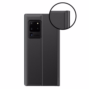 New Sleep Case viedtālruņa apvalks ar statīva funkciju Samsung Galaxy A73 melns