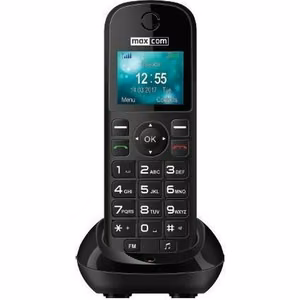 MAXCOM MM35D SE mobilais tālrunis senioriem, melns