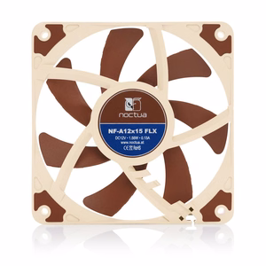 Noctua NF-A12x15 FLX Datora korpusa ventilators 12 cm bēšs, brūns