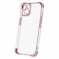 Triecienizturīgs hromēts viedtālruņa apvalks iPhone 14 Pro 6,1" zelta