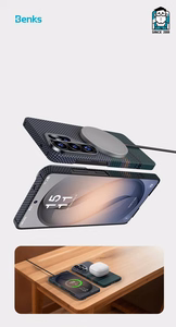 Benks Magnetic Armor Air Aurora Kevlar 600D Maciņš (C049) for Samsung Galaxy S26 Plus