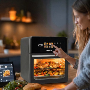 GreenBlue GB950 – karstā gaisa friteris, 10 l, 1800 W, 8 programmas