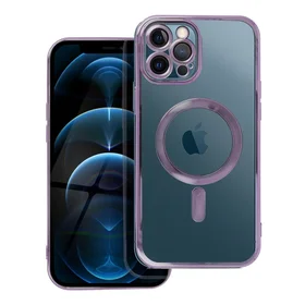ELECTRO MAG COVER viedtālruņa apvalks ar MagSafe iPhone 12 Pro Max violets