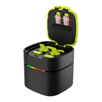 TELESIN ātrās uzlādes kārba +2 akumulatori GoPro Hero 9/10/11/12 GP-FCK-B11