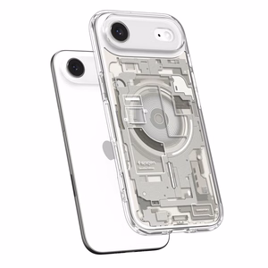 Spigen Ultra Hybrid MagSafe viedtālruņa apvalks iPhone 17 Air Zero One - titāna krāsa