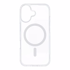 Viedtālruņa apvalks Drop Glue krāsains gredzenveida Mag Cover, ar MagSafe IPHONE 17, balts
