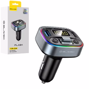 Blavec FM Transmitter Flash TR-04 MP3, Bluetooth - 2xUSB + Type C - QC3.0 18W PD 30W (TFMFTR04-B) black
