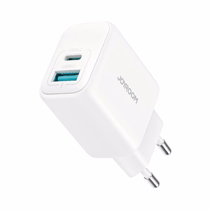 Joyroom JR-TCF21 network charger USB-C / USB-A 20W PD / QC 3.0 - white