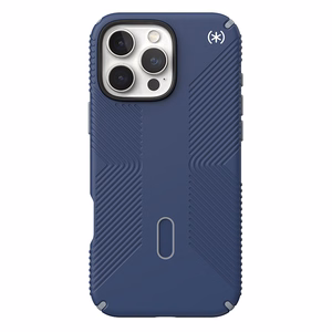 Speck Presidio2 Grip vāciņš ar MagSafe un ClickLock iPhone 16 Pro Max tālrunim, Coastal Blue/Dust Grey