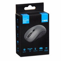 iBOX i009W Rosella wireless optical mouse, pelēks
