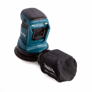Makita DBO180Z – akumulatora ekscentriskā slīpmašīna, 18 V, bez akumulatora un lādētāja
