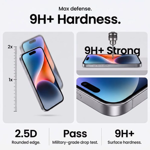 Tech-Protect Quick Set+ 2 rūdītu stiklu komplekts, paredzēts iPhone 18 Pro / 17 Pro