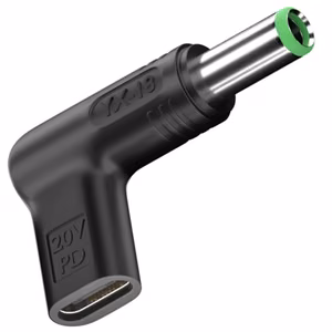 USB Type-C uz DC 6.3x3.0 mm adapteris
